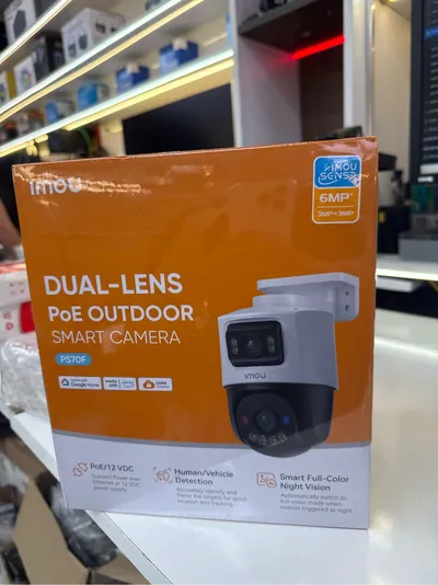 Camera Imou Ngoài Trời Poe PS70FP-6M0 2 Mắt Xoay 360 Độ